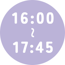 16:00 ～ 17:45